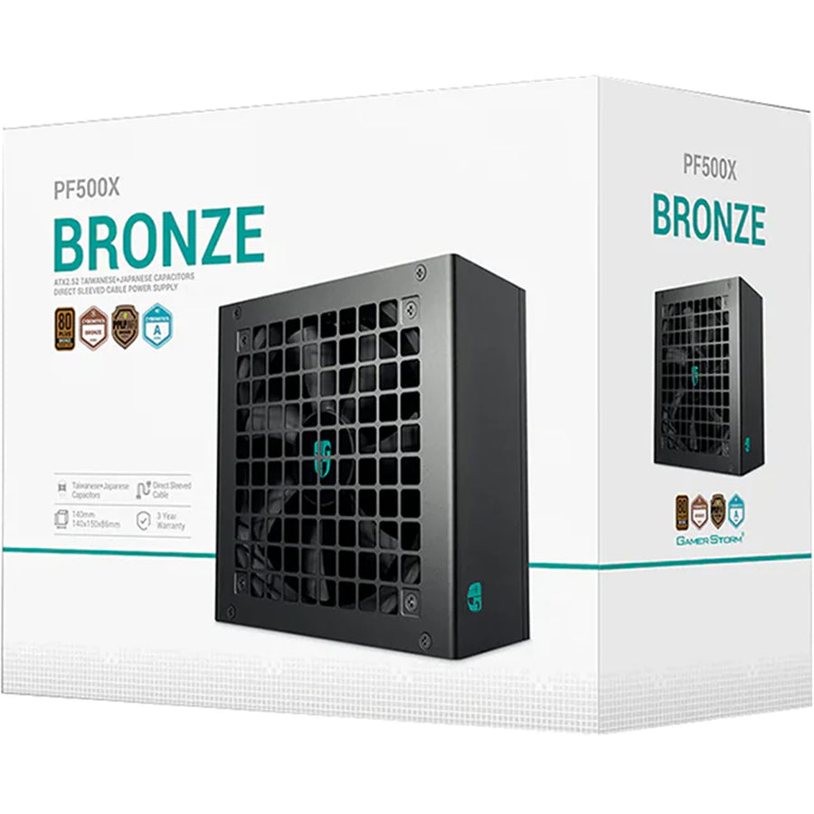 DEEPCOOL Gamer Storm PF500x 500W 80PLUS 230V Bronze Power Supply