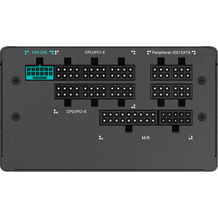 DEEPCOOL  PQ1000G Black 1000W ATX 3.1 Power Supply