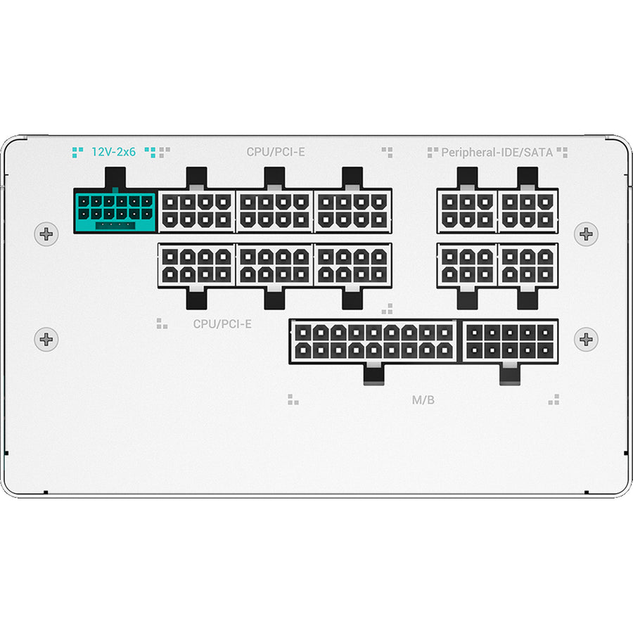 DEEPCOOL  PQ1000G White 1000W ATX 3.1 Power Supply