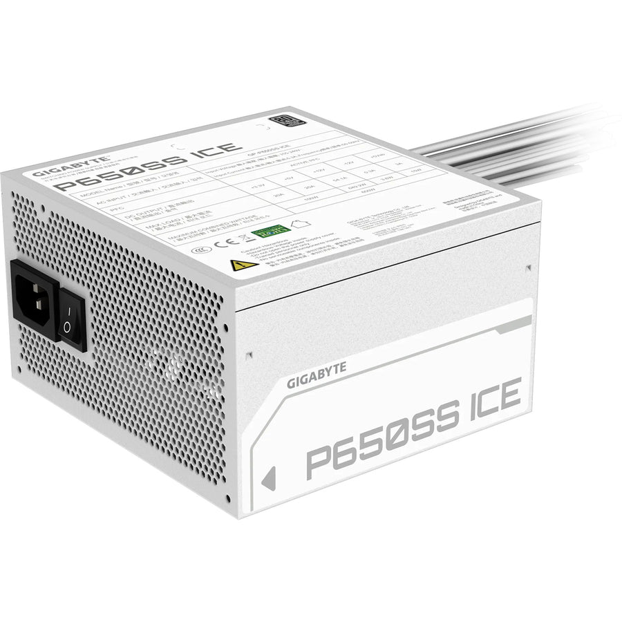 Gigabyte P650SS ICE White 650W ATX 3.1 ready Power Supply