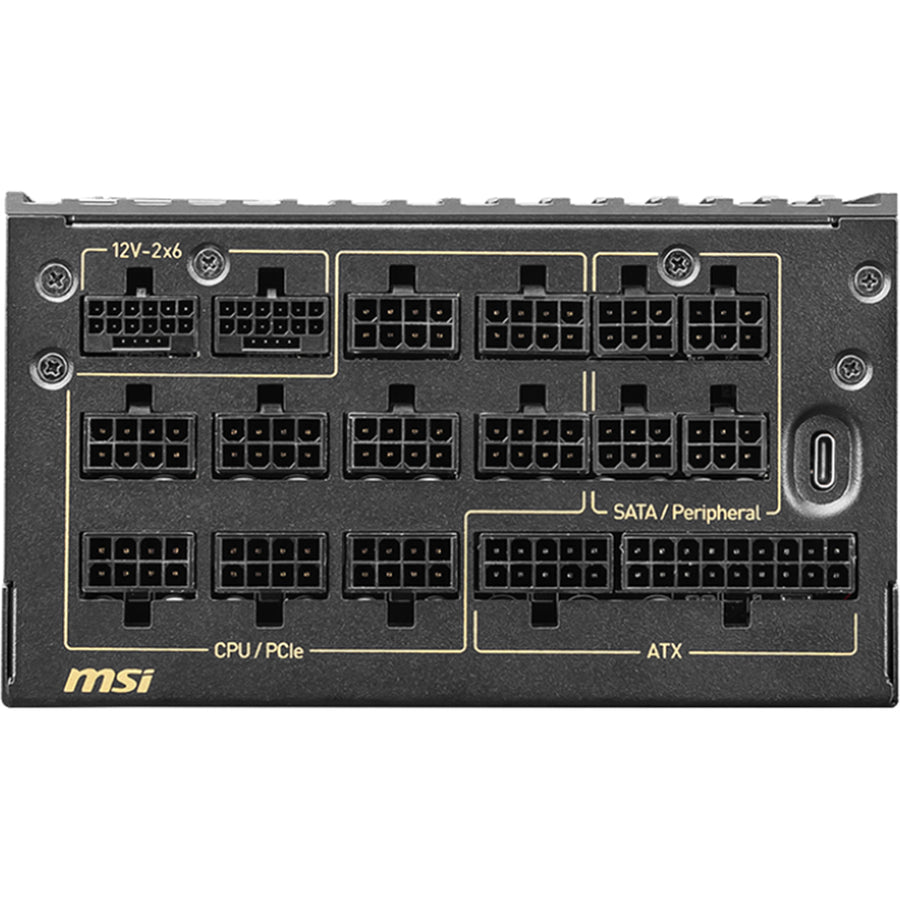 MSI MEG  1600W 80 Plus Titanium Full Modular Power Supply