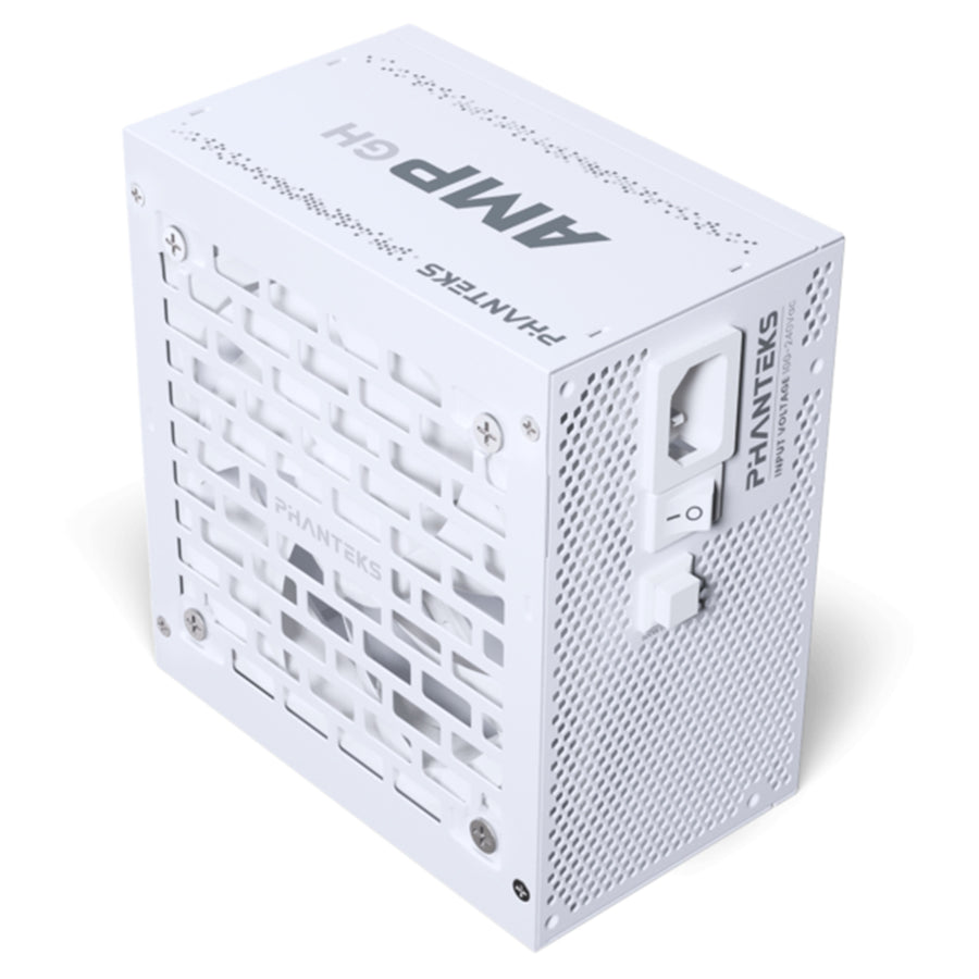 Phanteks AMP 850W ATX 3.1 Power Supply 80Plus Gold - Full Modular - White
