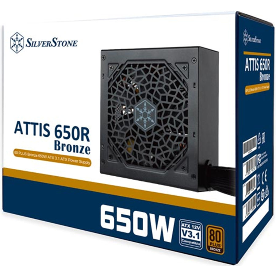 SST-AT650R-BF - Silverstone AT650R-BF 650W ATX 88/89/86 MEPS PSU 3yr wty