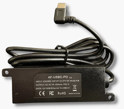 T519 - PoE Texas PoE to USB-C Power and Data Adapter