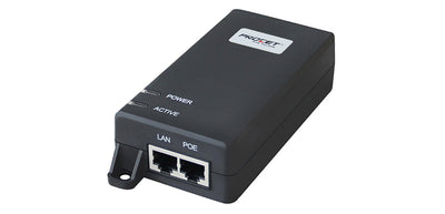 Procet PoE Systems 55V DC 30 Watt 10 Gigabit 802.3at Power over Ethernet Supply