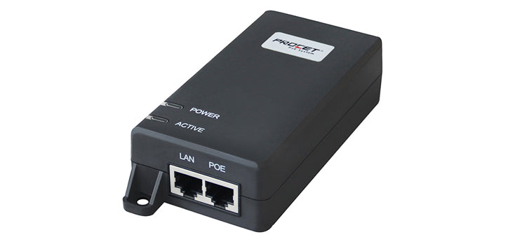 55V DC 30 Watt 10 Gigabit 802.3at Power over Ethernet Supply