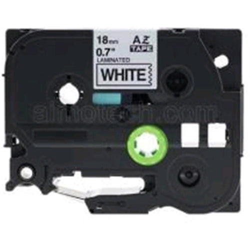 Compatible for Brother ZBRTZ241 - TZe-241 Compatible P-Touch 18mm x 8m Tape Black on White for Brother