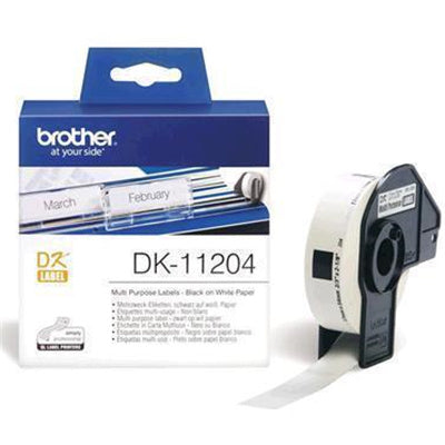 Brother DK11204 White Label