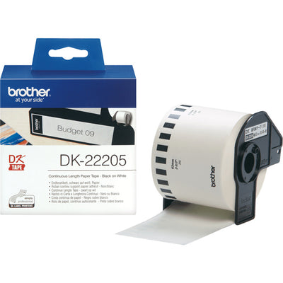 DK22205 - Brother DK22205 White Roll