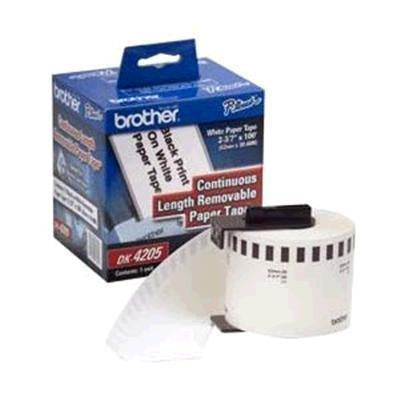 DK44205 - Brother DK44205 White roll