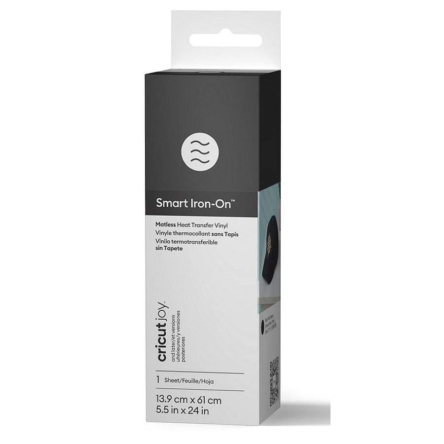 Cricut Everyday Joy Smart Iron-On 5.5"X24" / Black