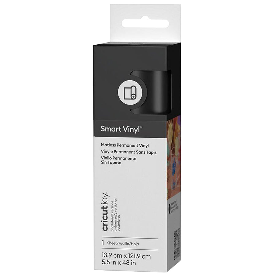 Cricut Everyday Joy Smart Permanent Vinyl 5.5"X48" / Black (3pcs Value Pack)