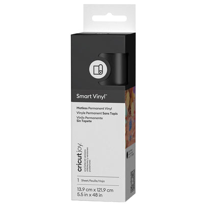 Cricut Everyday Joy Smart Permanent Vinyl 5.5"X48" / Black
