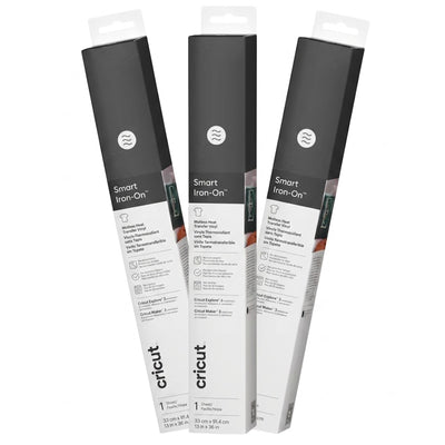 Cricut Everyday Smart Iron-On 13"X36" /  Black (3pcs Value Pack) for Explore and Maker