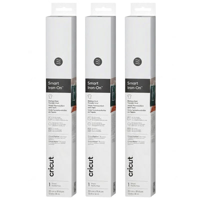 Cricut Everyday Smart Iron-On  13"X36" / White (3pcs Value Pack)