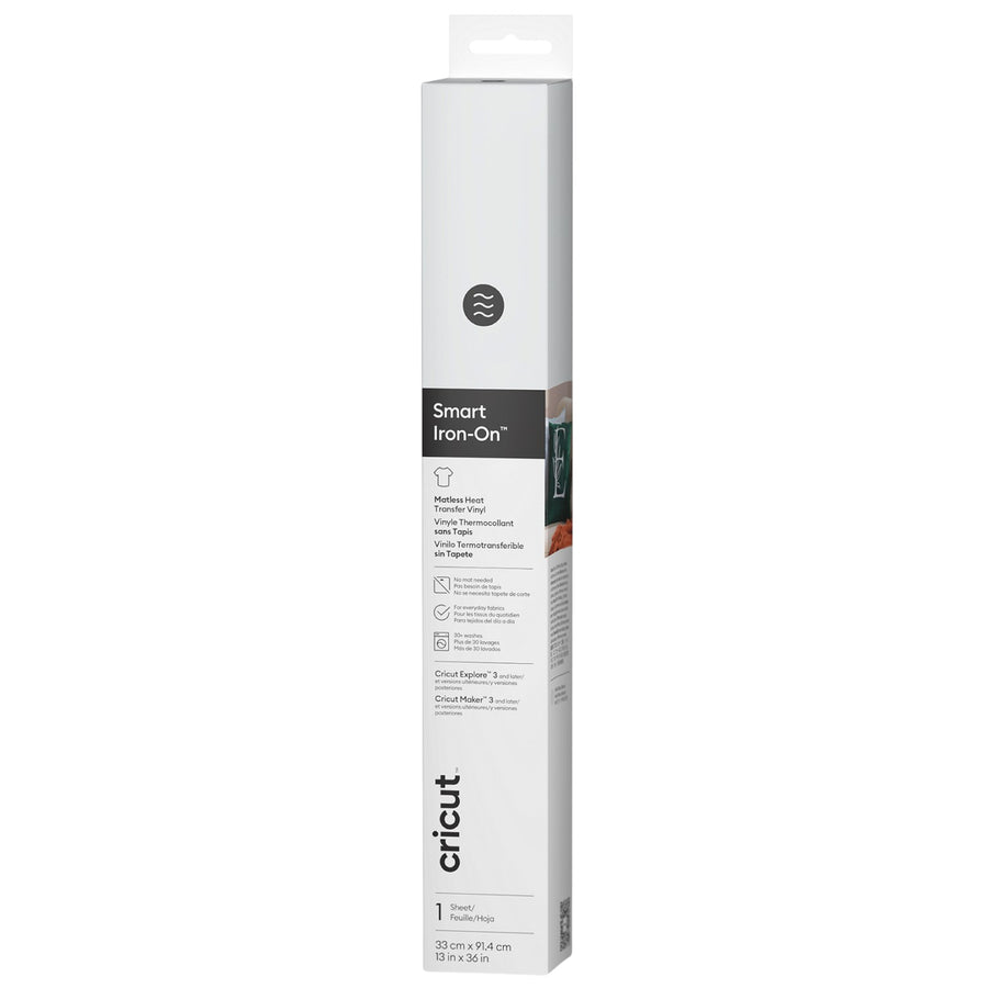 Cricut Everyday Smart Iron-On  13"X36" / White (3pcs Value Pack)