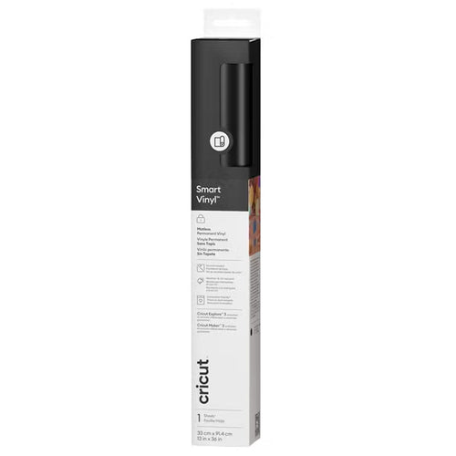 Cricut Everyday Smart Vinyl Permanent 13"X36" / Black