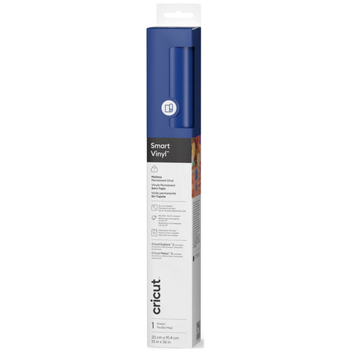 Cricut Everyday Smart Vinyl Permanent 13"x 36" / Blue