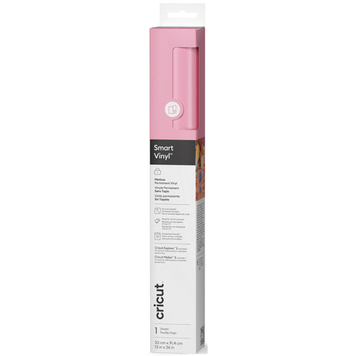 Cricut Everyday Smart Vinyl Permanent 13"x 36"/ Light Pink