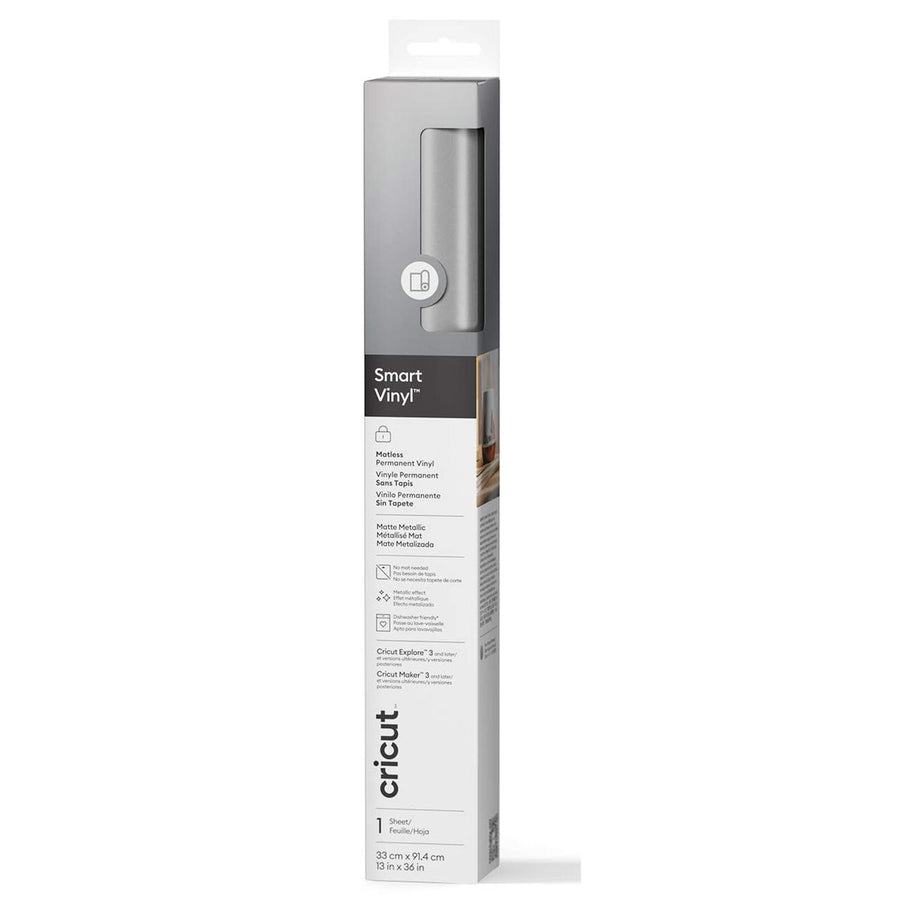 Cricut Everyday Smart Vinyl Permanent 13"X36" / Matt Mint (3pcs Value Pack)