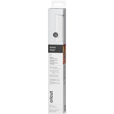 Cricut Everyday Smart Vinyl  Matless Permanent Vinyl 13"x36" White