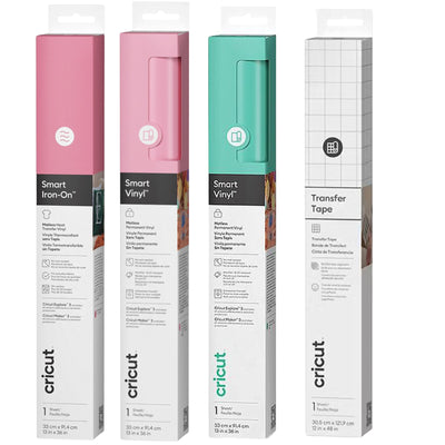 Cricut  Explore/ Maker  Smart Matless Long-Cut Bundle - Pastel Sweetheart