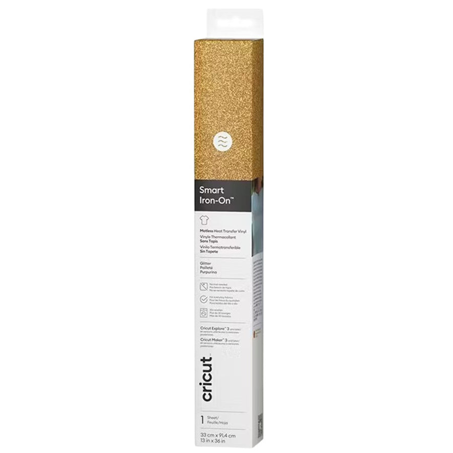 Cricut  Explore/ Maker  Smart Matless Long-Cut Bundle - Luxury Black & Gold