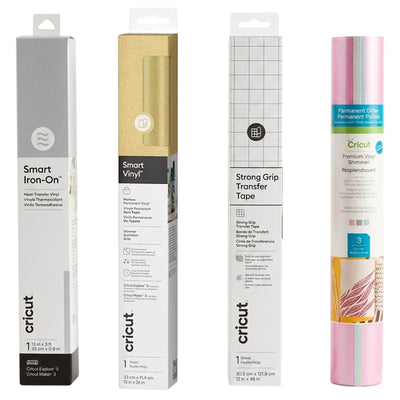 Cricut  Explore/ Maker  Smart Matless Long-Cut Bundle - Cotton Candy Shimmer Edition