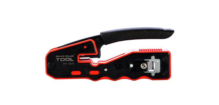 PTC-CP - DYNAMIX Lightweight Push Through Crimper with Built-in Stripping & Cutting Blade