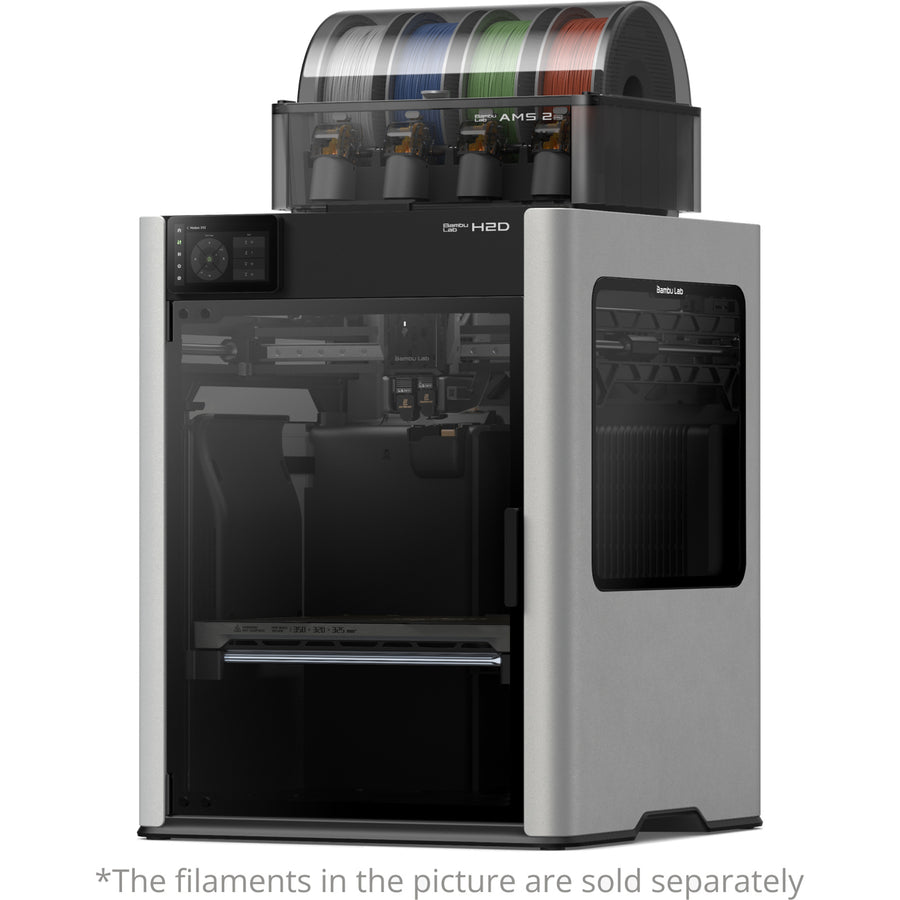 Bambu Lab  H2DC  FDM 3D Printer with AMS 2 Pro Multi-Colors Combo Pack