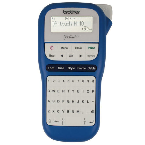 Brother PTH110 P-Touch Blue