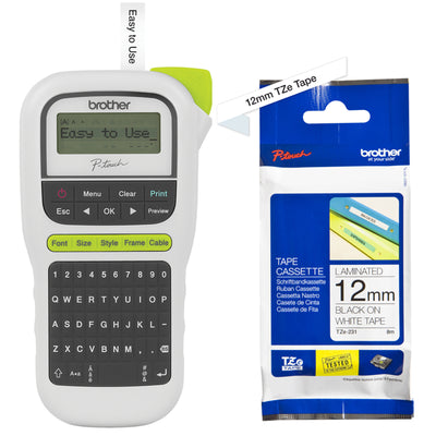 Brother PTH110 TZE231 - PTH110 + TZE231 BUNDLE