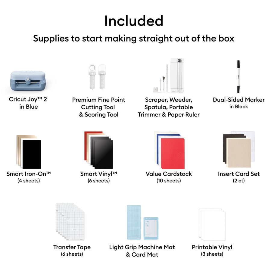 Cricut Joy 2 Machine  + Essential Bundle