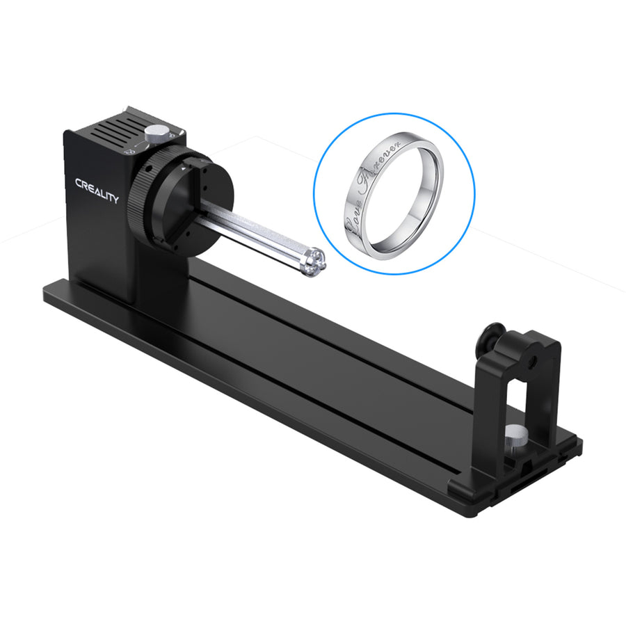 Creality Accessories   Rotary Kit Pro for Curved Surface Engraving