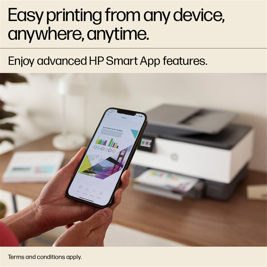 HP Officejet Pro 9730e A3 Inkjet Wireless Multifunction Printer