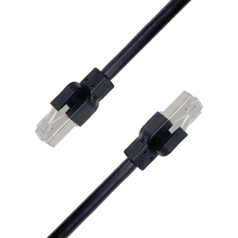 Go Wireless NZ PUR-SFTP6A-0.5 - 0.5 Metre Cat6A S/FTP Flexible PUR Outdoor Shielded Ethernet Cable