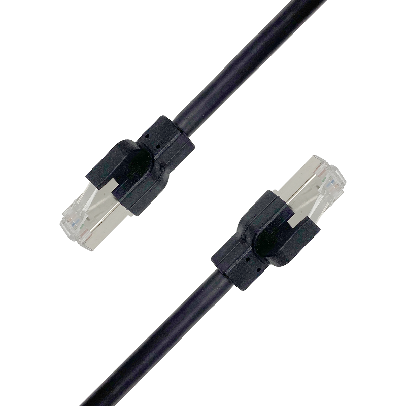 Go Wireless NZ PUR-SFTP6A-2 - 2 Metre Cat6A S/FTP Flexible PUR Outdoor Shielded Ethernet Cable