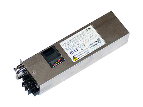 MikroTik PW48V-12V150W - Hot Swappable -48V DC Telco power supply for CCR1072