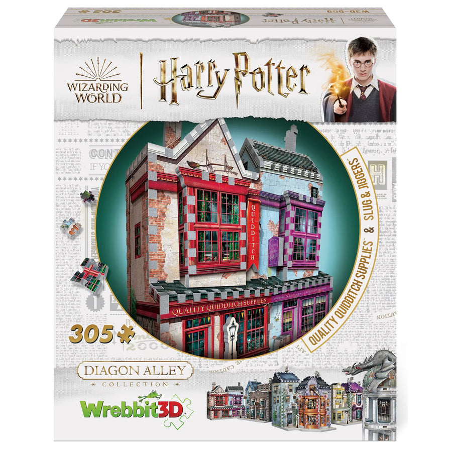 WREBBIT3D PUZZLES W3D-0509 - WREBBIT3D: HOCHWERTIGE QUIDDITCH-ARTIKEL