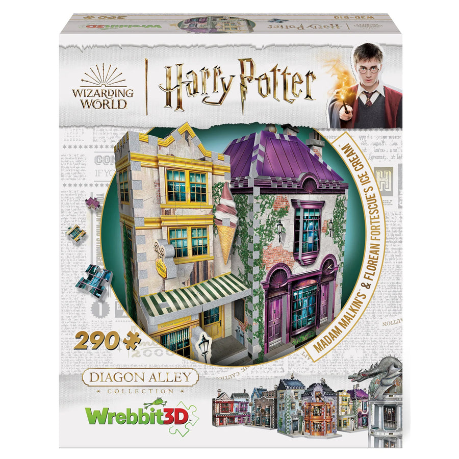 WREBBIT3D PUZZLES W3D-0510 - WREBBIT3D: MADAM MALKIN'S & FLOREAN