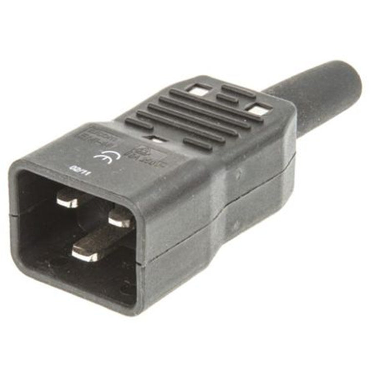 KNCN23-02 - C20 Einlass 16A 1.5mm Panel Bulgin