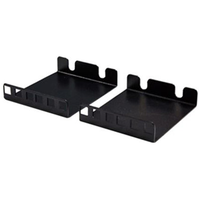 DYNAMIX RAVEXT-2U - Vertical Rail Extension Bracket for a 2U Rackmount 100mm Long Max Load 50Kgs