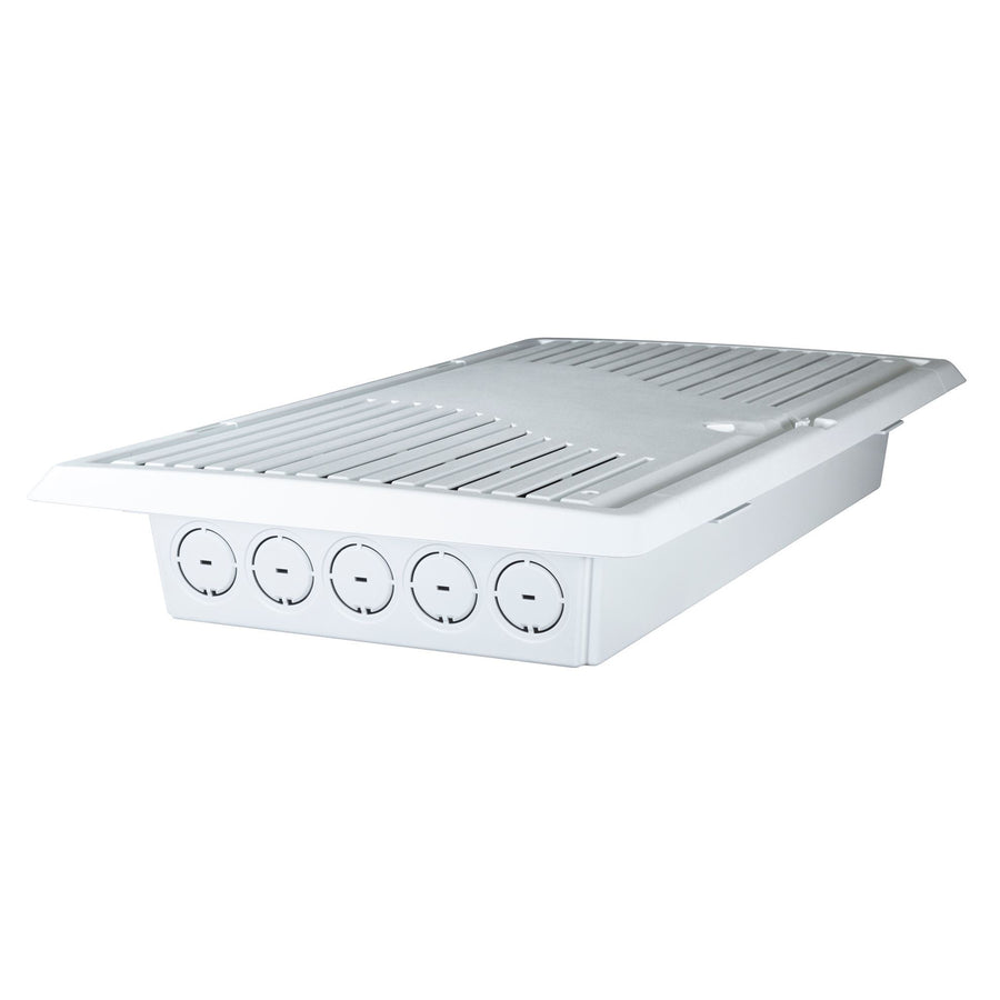 DYNAMIX HWS-2803WRV2-5 - 28'' Recessed 5pc Bundle Plastic Network Enclosure. WiFi Ready Slim Vented Lid