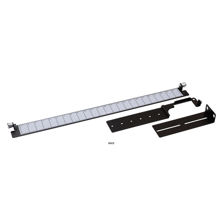 DYNAMIX FPP24SF-L124QO4 - 19'' 1U Fibre Tray 24C LC MM Fully Loaded 24x LC Elite OM4 Pigtails 12x LC Duplex Aqua