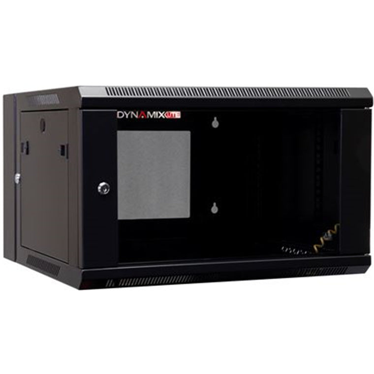 DYNAMIX RSFDSL6 - LITE 6RU Swing Wall Mount Cabinet 600x550x368mm Right Hand Mounted LITE Version