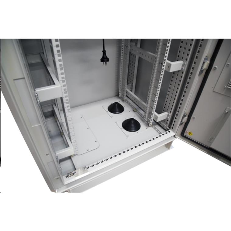 DYNAMIX 24RU Outdoor FreeStanding Cabinet. (800x 600x1375mm) IP45 Rated