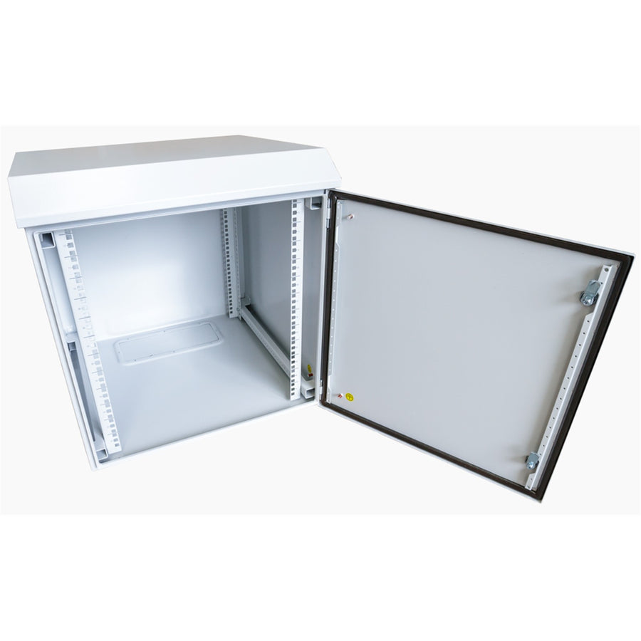 DYNAMIX RODW24-600 - 24RU Outdoor Wall Mount Cabinet 611x625x1190mm (WxDxH) IP65 Rated Lockable Front Door