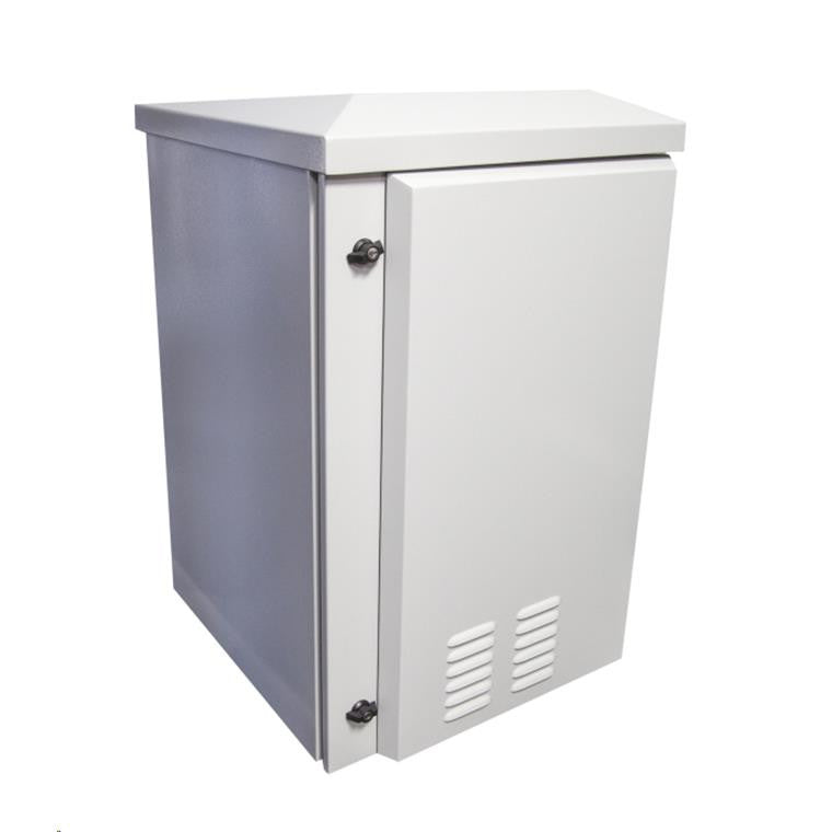 DYNAMIX RODW24-600FK - 24RU Vented Outdoor Wall Mount Cabinet.Dim 611x625x1190 IP45 rated Lockable Door