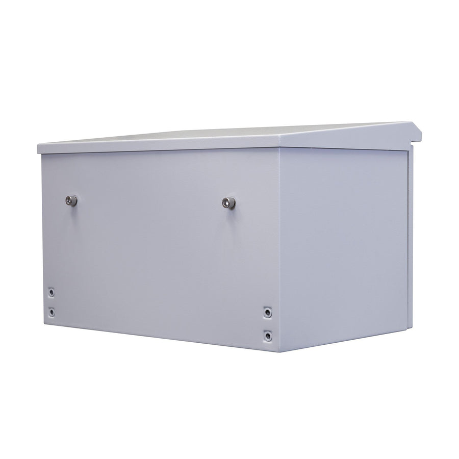 DYNAMIX RODW6-400 - 6RU Outdoor Wall Mount Cabinet External Dims 611x425x390. IP65 Rated Lockable Front Door