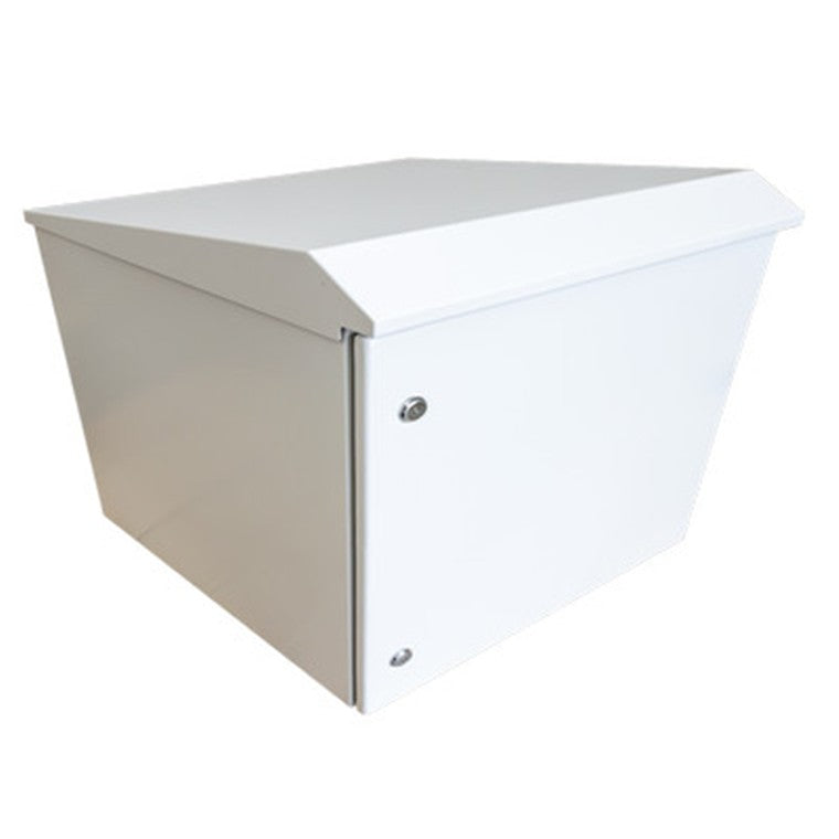 DYNAMIX RODW9-400 - 9RU Outdoor Wall Mount Cabinet External Dims 611x425x515 IP65 Rated Lockable Front Door